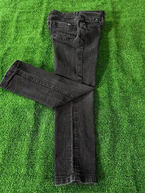 Truth Substance Boys 8 Slim Fit Straight Jeans Faded Black Stretch Denim Pants